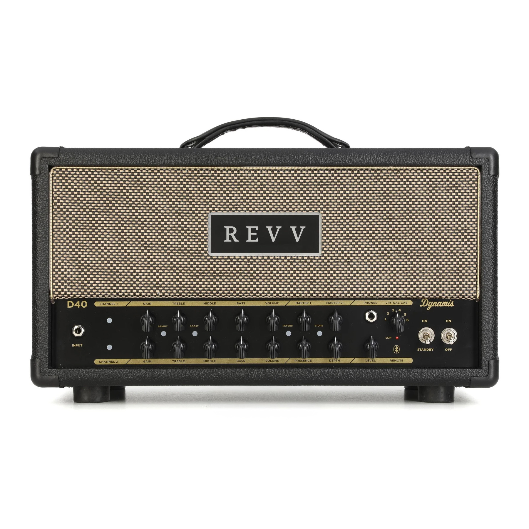 D40 Tube Head Amp 10/40-Watt Black